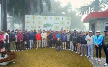 First Pitch and Putt Golf Tournament, Par3 Masters, Concludes at Panchkula Golf Course