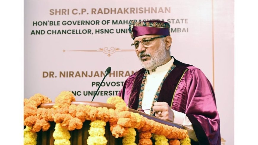 Governor of Maharashtra Presides Over HSNC University’s 3rd Convocation; 37 Students Awarded Gold Medals