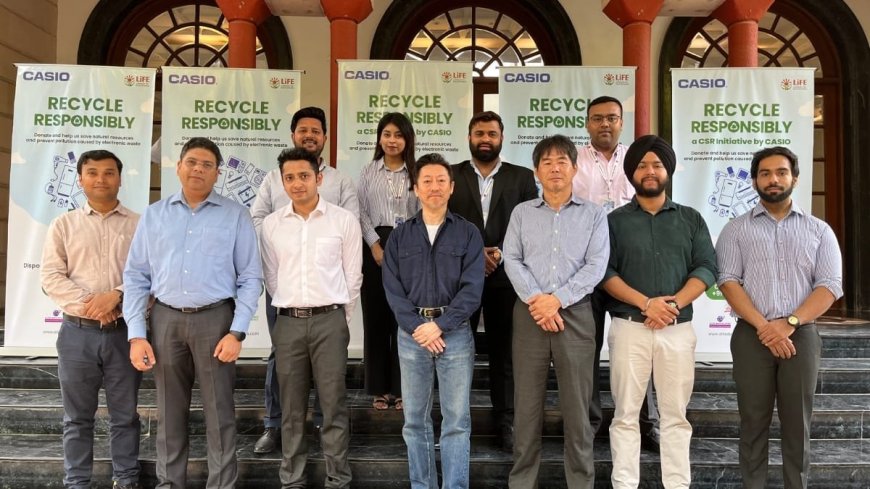 Casio India Launches Recycle Responsibly CSR Campaign to Tackle E-Waste in Delhi NCR