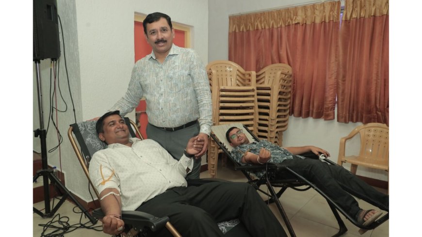 A Birthday of Purpose: Nirav Shah Inspires 350+ Blood Donations in Surat