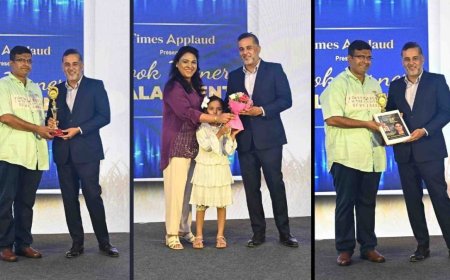 Shining at Book Turner Gala 2025, Healing and Spiritual Sciences Power Couple Dr. Surabhi & Sachin Dhanwala