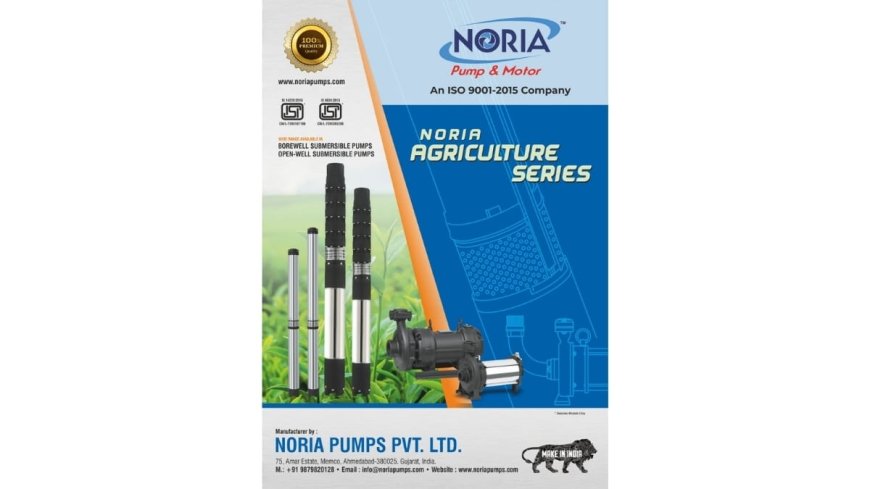 Noria Pumps Leading a Global Revolution in Submersible Pump Manufacturing