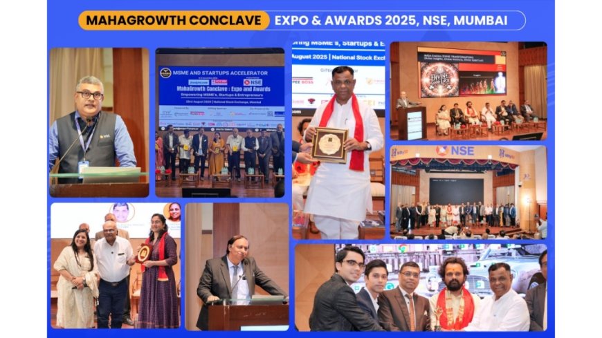 MASA Mumbai Forum Officially Launched at ‘Maha Growth Conclave – Expo & Awards 2025’ at NSE, Mumbai