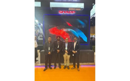 SHARP Showcased Future-Ready Visual Display Solutions at Infocomm India 2025