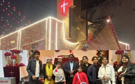 Celebrating Christmas at the Historic Baptist Church in Karol Bagh